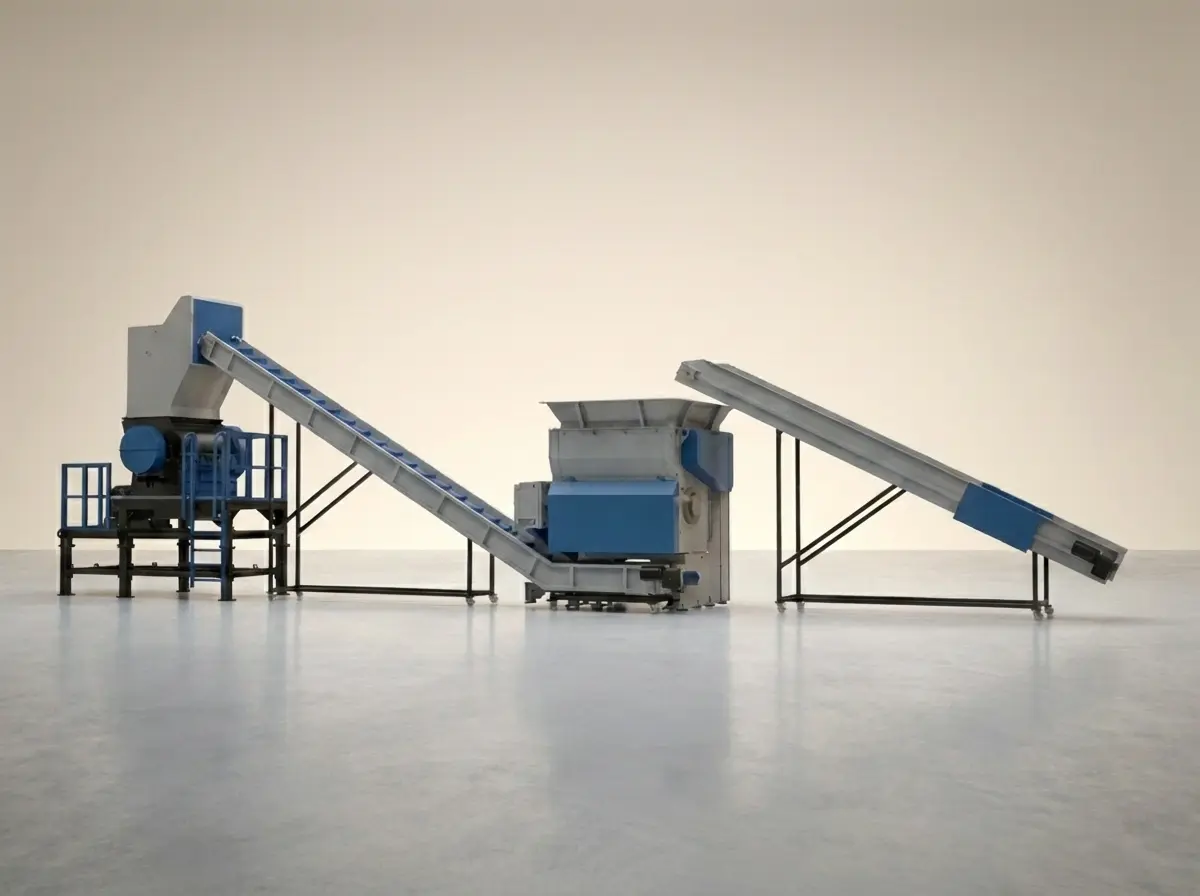 Plastic Shredding and Crushing